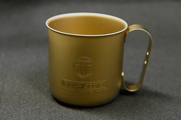 Top Secret Titanium Mug (Gold)