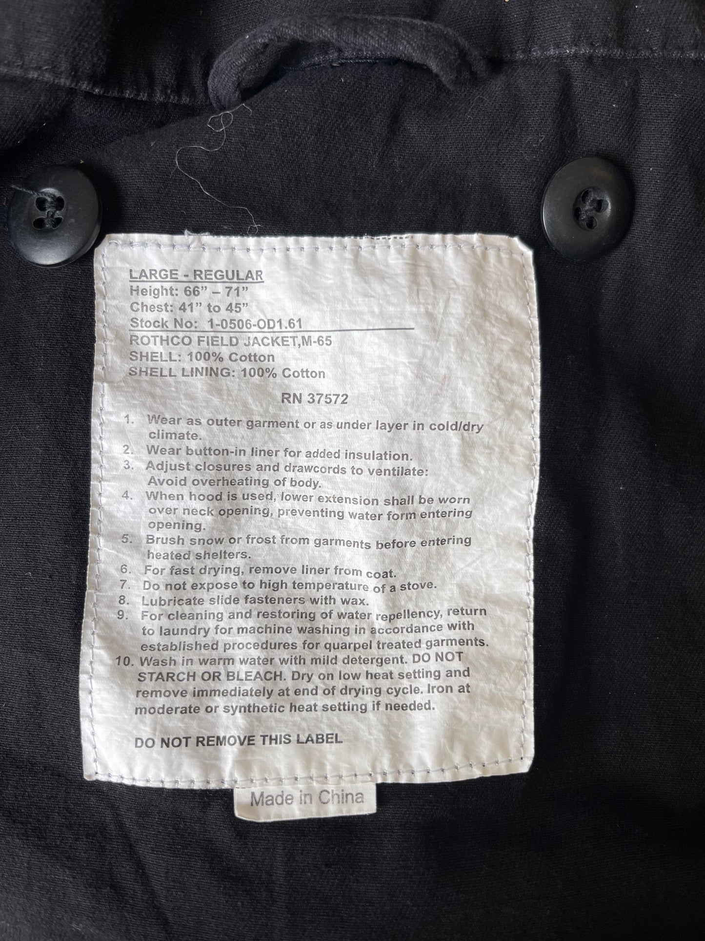 Illest x Rothco Field Jack, M-65