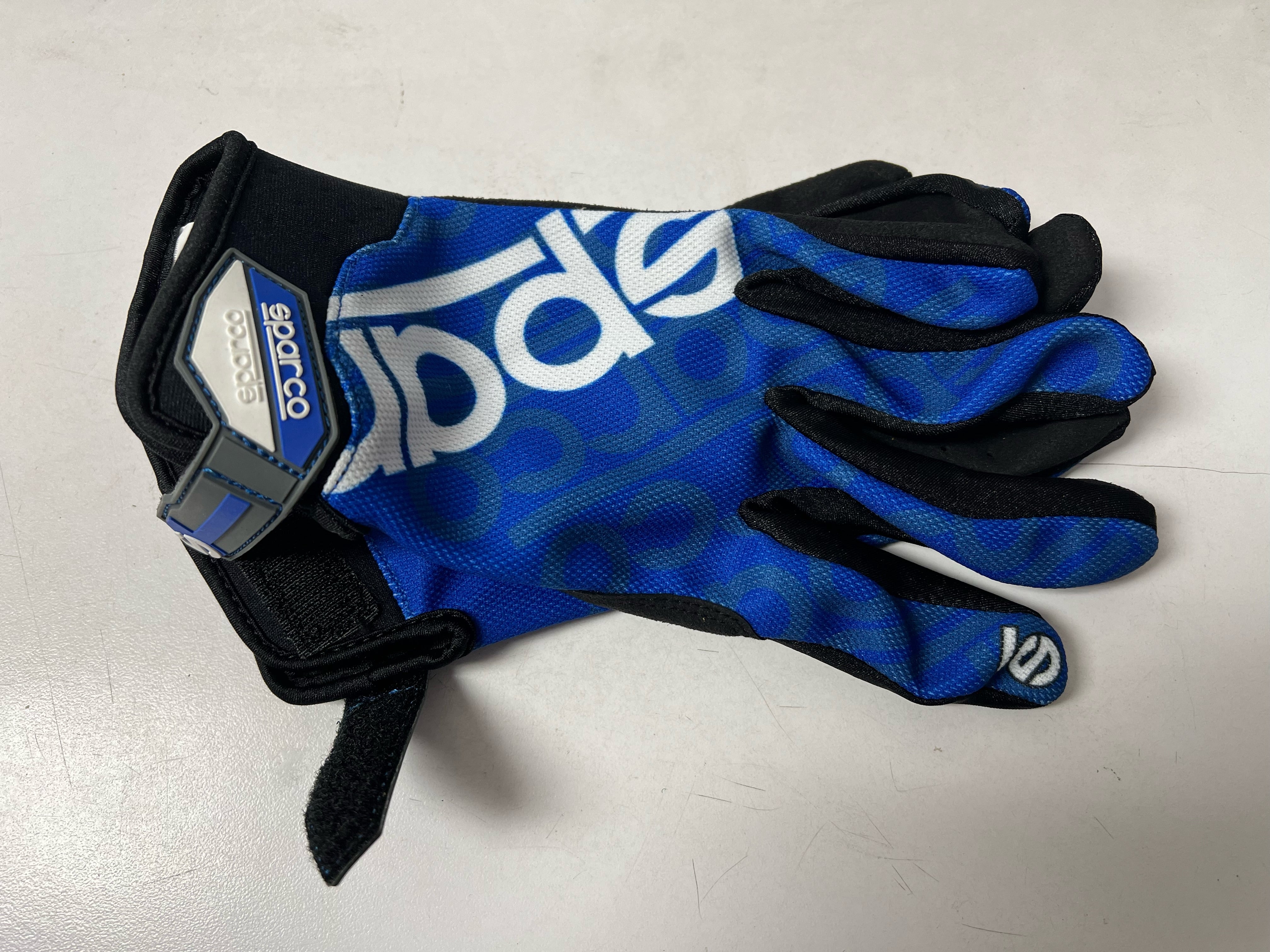 Sparco Meca 3 gloves size 11 (L) blue - Mechanic gloves