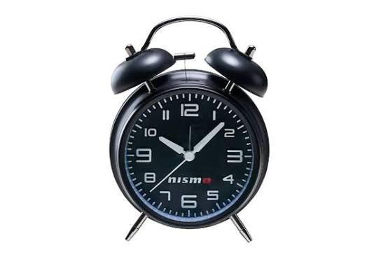 Nismo Twin Bell Alarm Clock