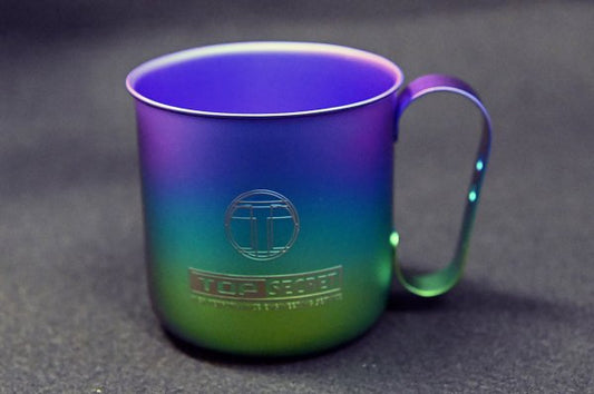 Top Secret Titanium Mug (Gold)