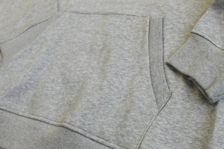 OG GReddy Embroidered Pullover Hoodie - Heather Grey Large