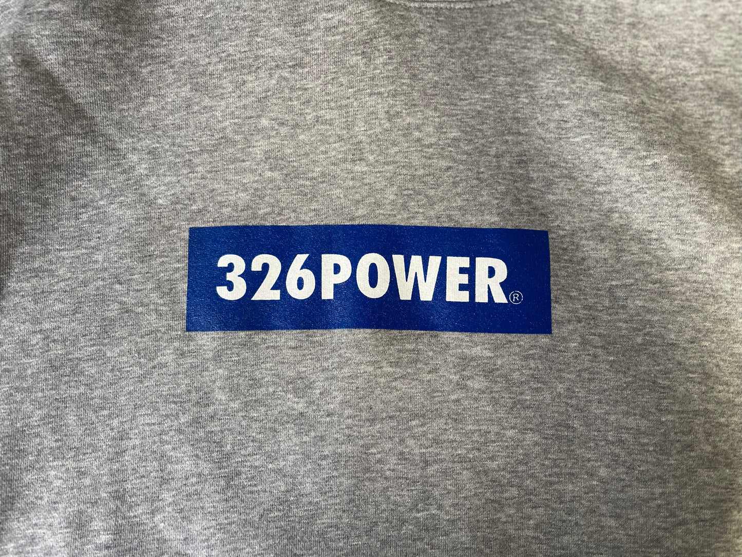 326 Power Grey Hoodie