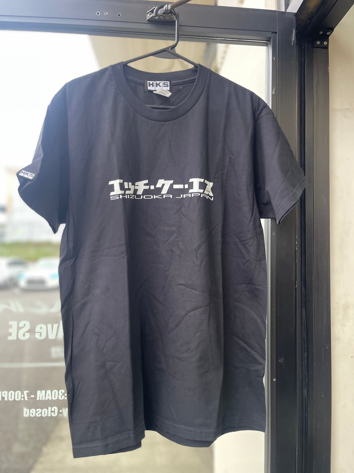 HKS Black Katakana Shirt XL