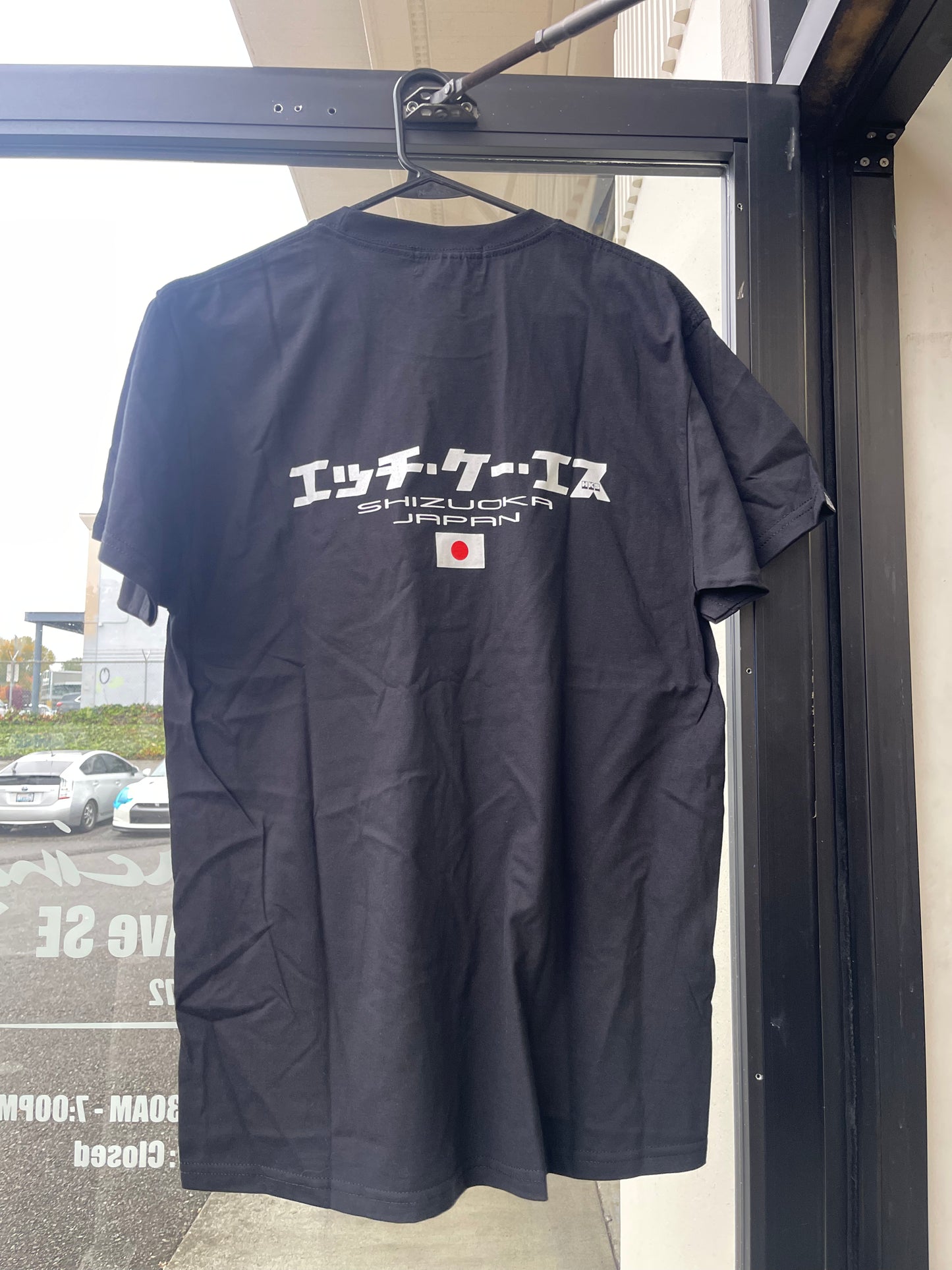 HKS Black Katakana Shirt XL