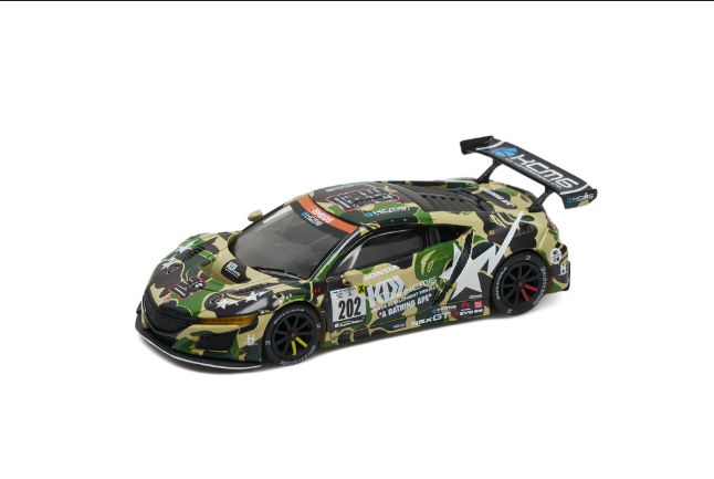 Bape X Poprace 1/64 Scale NSX GT3 Evo22