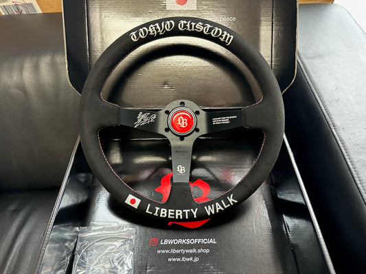 Liberty Walk Deep Dish Steering Wheel 350mm