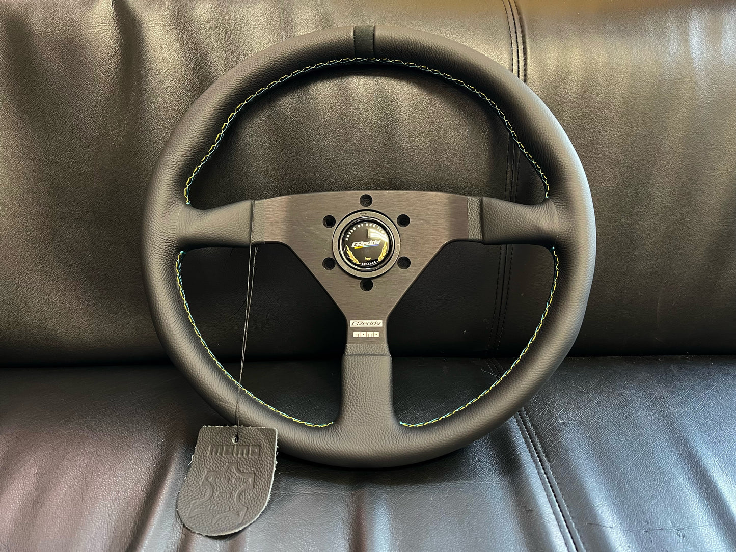 GReddy MOMO Montecarlo Steering Wheel (350mm)