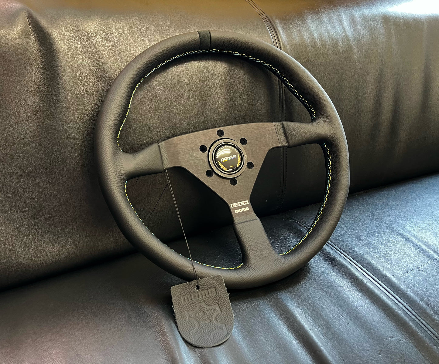 GReddy MOMO Montecarlo Steering Wheel (350mm)