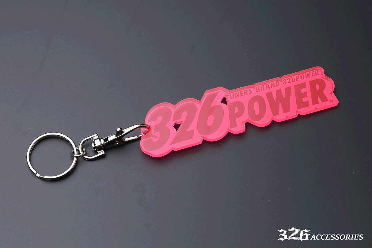 326 POWER Acrylic Keychain