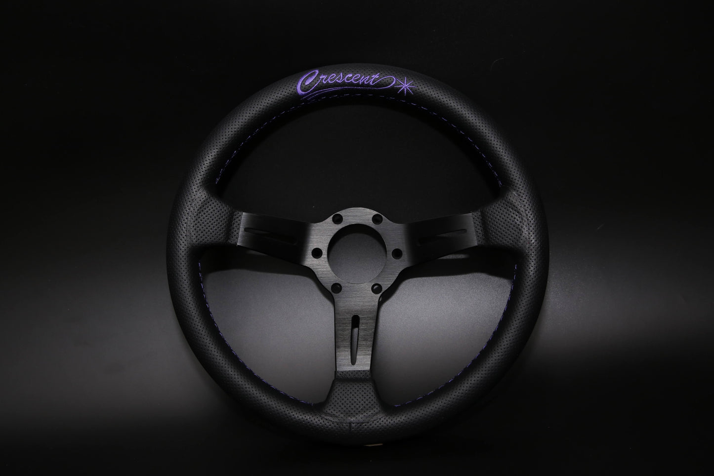 Crescent Garage Original Purple Steering Wheel 330mm