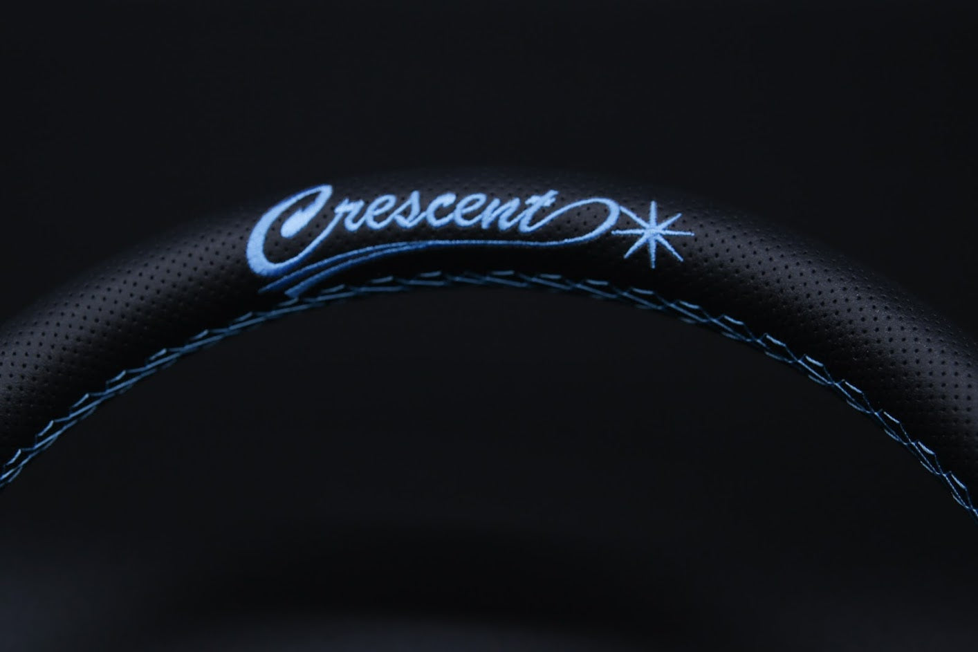 Crescent Garage Original Light Blue Steering Wheel