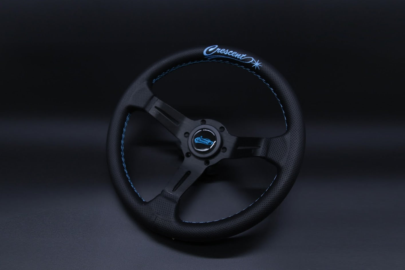 Crescent Garage Original Light Blue Steering Wheel